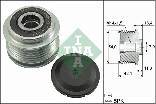 Alternator Freewheel Clutch -