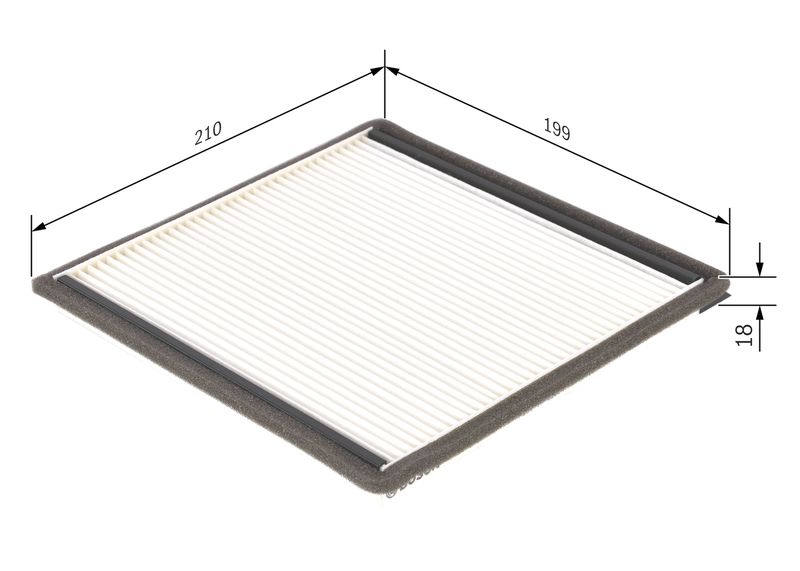 Filter, cabin air PSA - 95667986