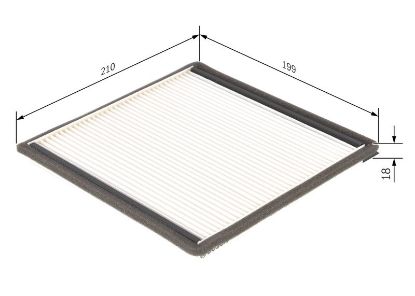 Filter, cabin air PSA - 95667986
