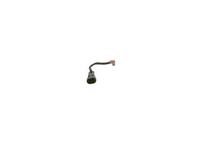 Warning Contact, brake pad wear -