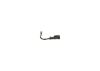 Warning Contact, brake pad wear -