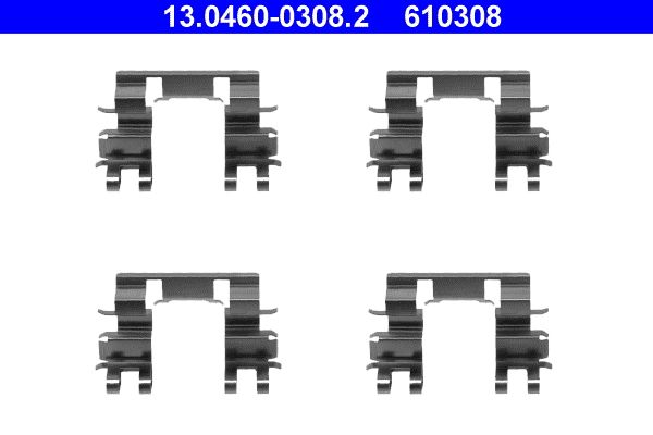 Accessory Kit, disc brake pad -