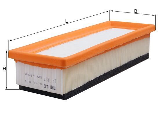 Air Filter DOBLO Cargo (223_), 500 C (312_)