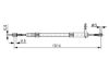 Cable Pull, parking brake -