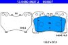 Brake Pad Set, disc brake -