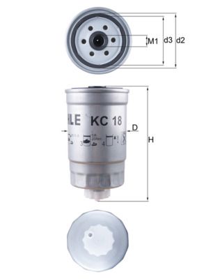 Fuel Filter Alfa Romeo, Citroen, Fiat, VAG