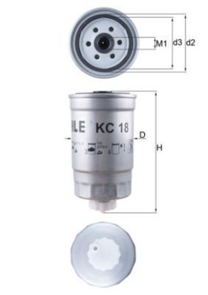 Fuel Filter Alfa Romeo, Citroen, Fiat, VAG