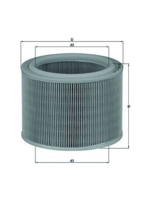 Air Filter BERLINGO (MF), ZX (N2)