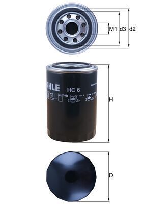 Filter, operating hydraulics P1653A -