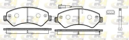 Brake Pad Set, disc brake PSA - 16 124 336 80