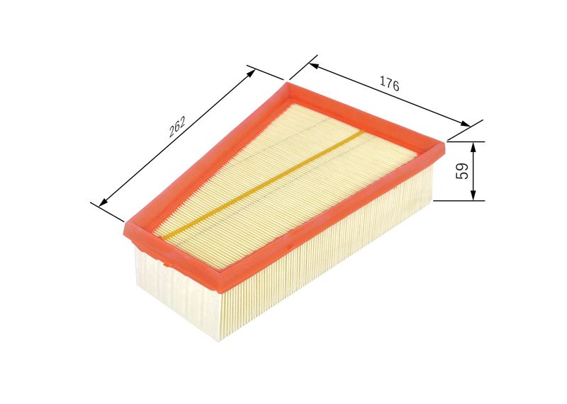 Air Filter MERCEDES-BENZ - 270 094 00 04