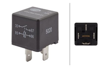 Relay, main current -