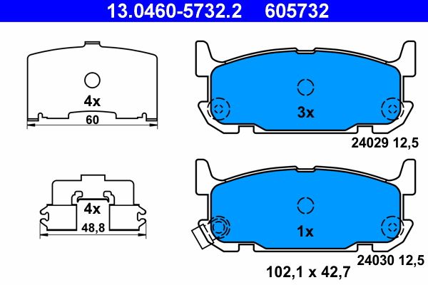 Brake Pad Set, disc brake -