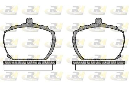 Brake Pad Set, disc brake Ford TRANSIT 77-92 esim.
