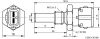 Sensor, coolant temperature VAG - 025 906 041