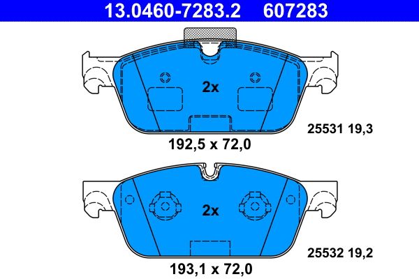 Brake Pad Set, disc brake -