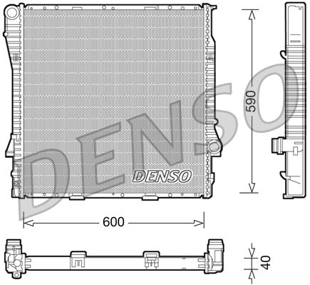 Radiator, engine cooling -