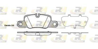 Brake Pad Set, disc brake PORSCHE - 970 352 947 03