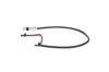 Warning Contact, brake pad wear -