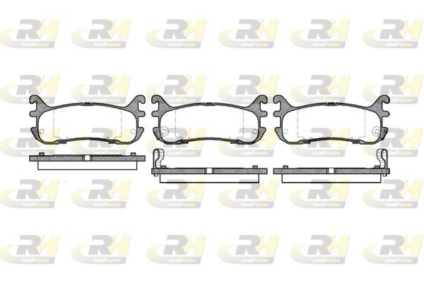 Brake Pad Set, disc brake Mazda 323,MX-5 94-98 tagum.