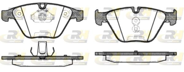 Brake Pad Set, disc brake BMW - 34 11 6 794 917