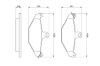 Brake Pad Set, disc brake -