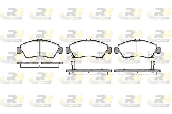 Brake Pad Set, disc brake HONDA - 45022-SAA-901