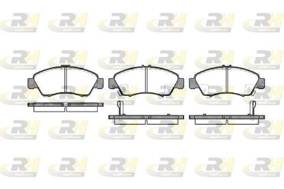 Brake Pad Set, disc brake HONDA - 45022-SAA-901
