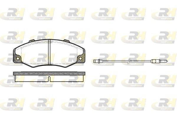Brake Pad Set, disc brake Renault R21 87-94 esim.