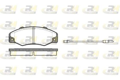 Brake Pad Set, disc brake Renault R21 87-94 esim.