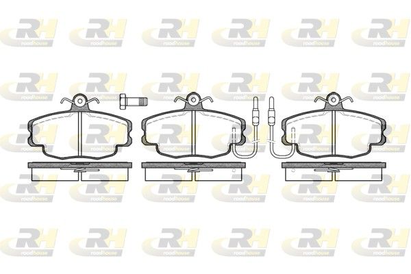Brake Pad Set, disc brake Renault MEGANE 96-02 esim.
