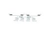 Accessory Kit, brake shoes -