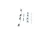 Accessory Kit, brake shoes -