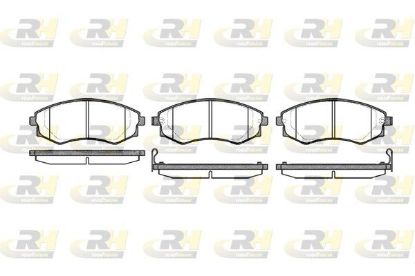 Brake Pad Set, disc brake Nissan PRAIRE 92-94 esim.