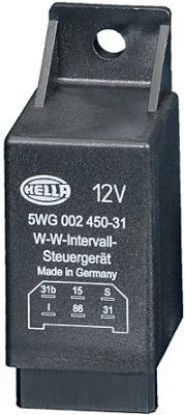 Relay, wipe/wash interval -