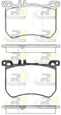 Brake Pad Set, disc brake MERCEDES-BENZ - 008 420 35 20