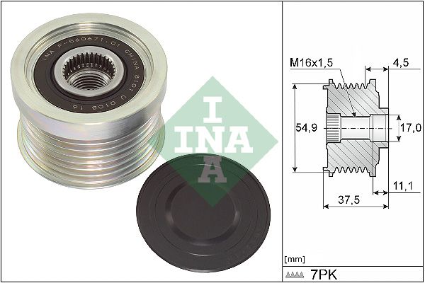Alternator Freewheel Clutch -