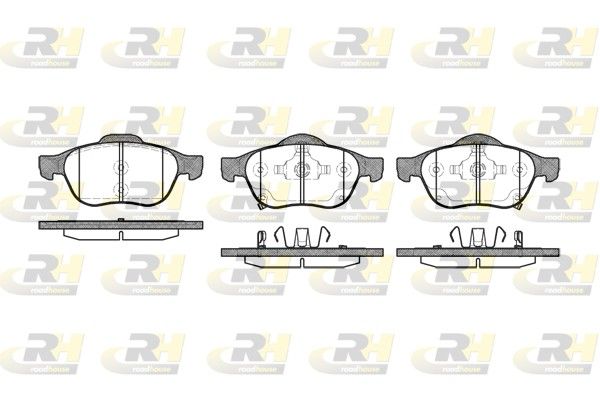 Brake Pad Set, disc brake TOYOTA - 04465-05050