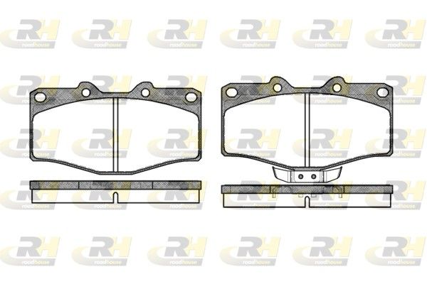 Brake Pad Set, disc brake -