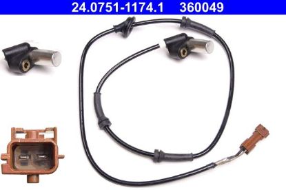 Sensor, wheel speed -