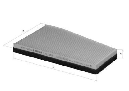 Filter, cabin air CHEVROLET EPICA (KL1_), EVANDA