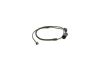 Warning Contact, brake pad wear -
