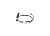 Warning Contact, brake pad wear -