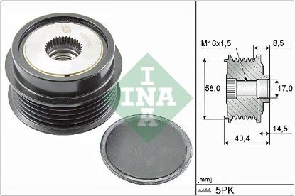 Alternator Freewheel Clutch -