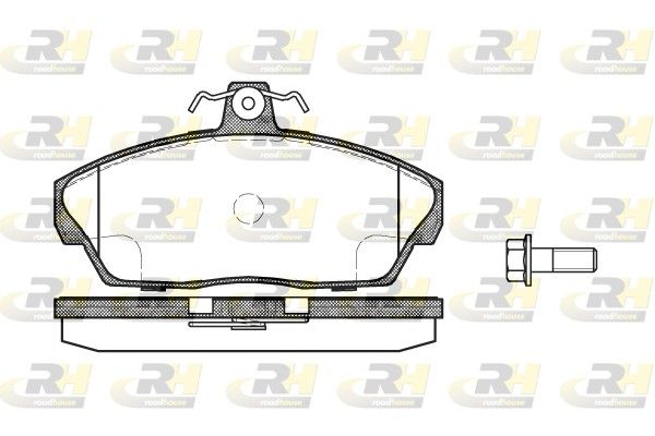 Brake Pad Set, disc brake LAND ROVER - SFP100360 Brake Pad Set, disc brake LAND ROVER - SFP100360