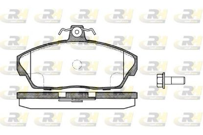 Brake Pad Set, disc brake LAND ROVER - SFP100360