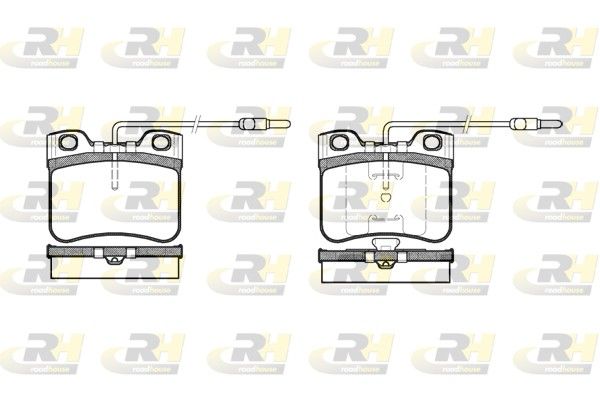 Brake Pad Set, disc brake Citroen AX 86-90 esim.