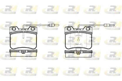 Brake Pad Set, disc brake Citroen AX 86-90 esim.