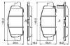 Brake Pad Set, disc brake Honda CRV V