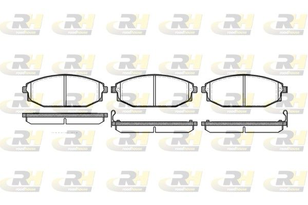 Brake Pad Set, disc brake Hyundai CALLOPER 98- esim.